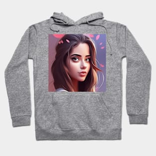 A lovely girl Hoodie